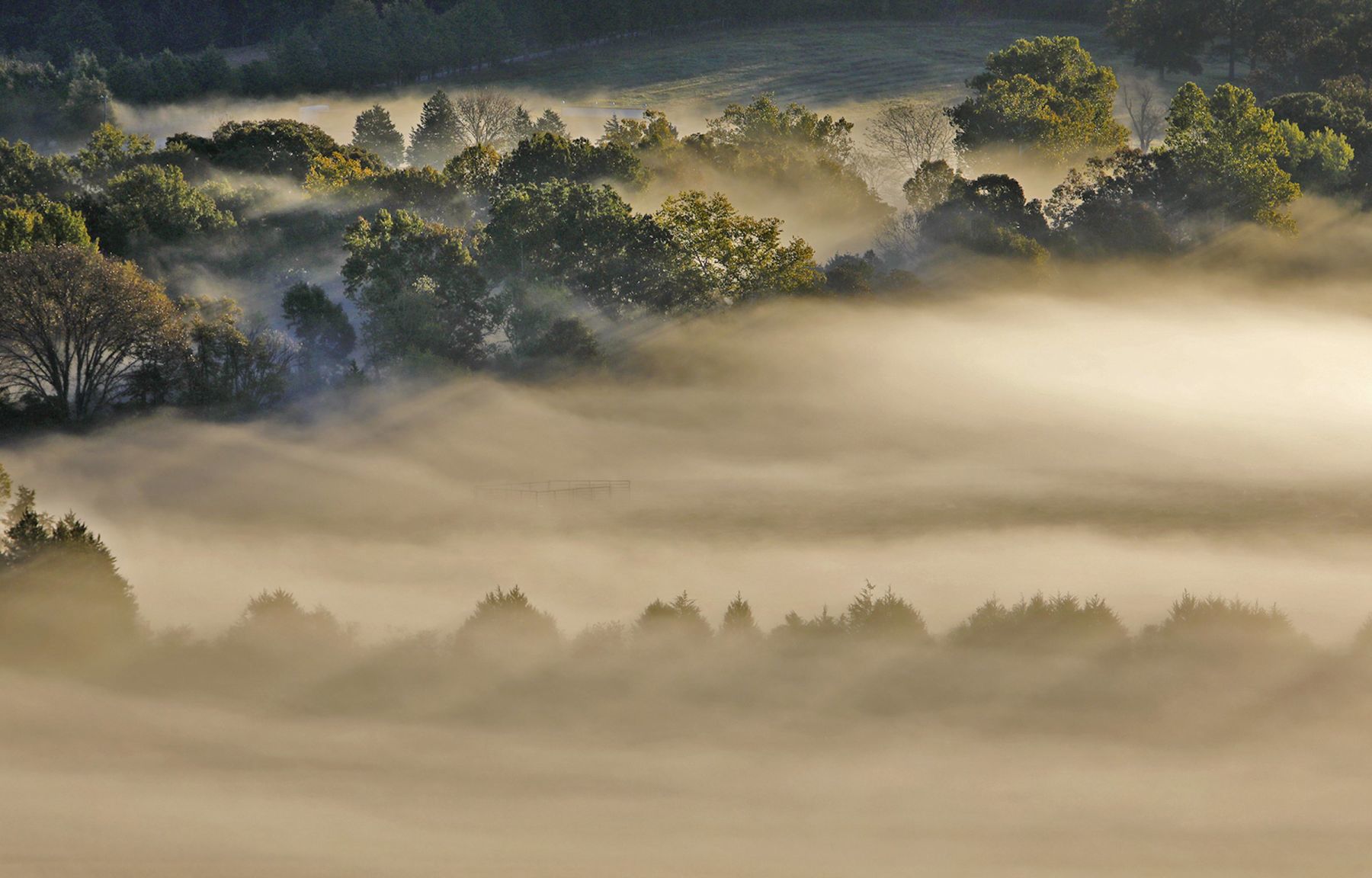 Sunrise over the Big River Valley